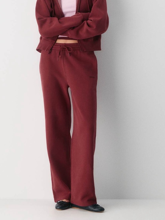 Aritzia Pants - SOLD IN STORE Aritzia Sweatfleece Cozy Fleece Boyfriend Fit Wide Leg
